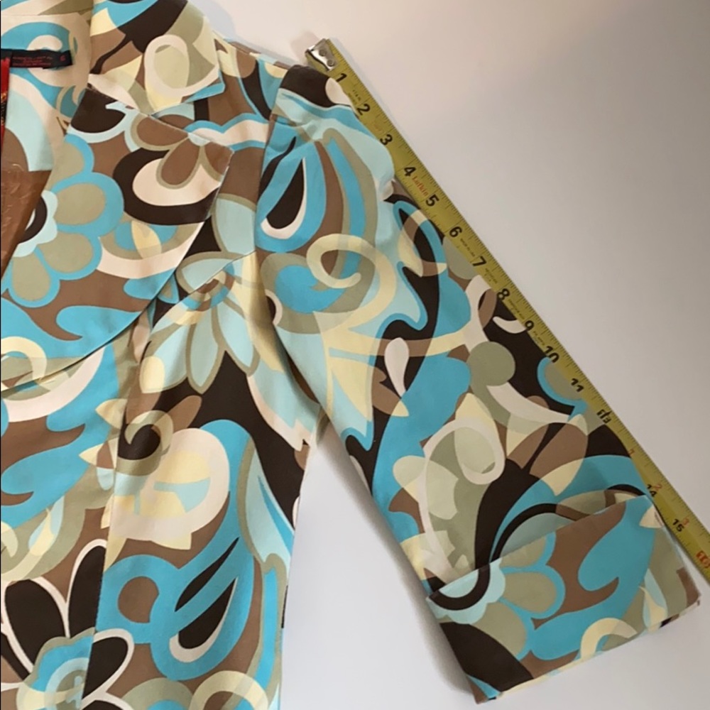 Debbie Shuchat flowered blazer - Picture 5 of 12
